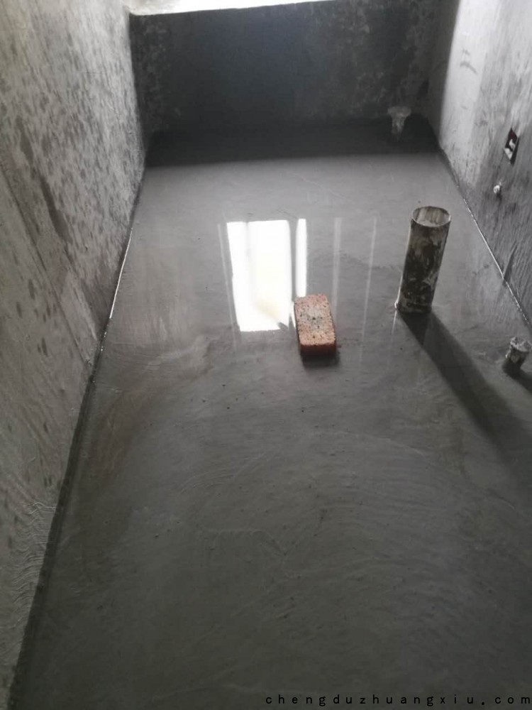 中海新华府闭水试验