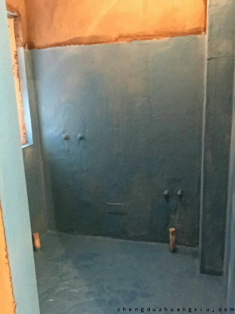 成都新双城工地防水施工完毕
