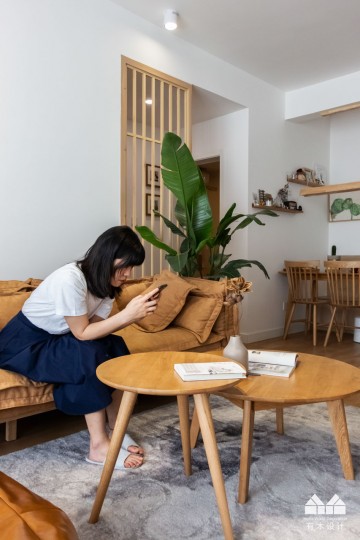 有木设计-日式风格-客厅